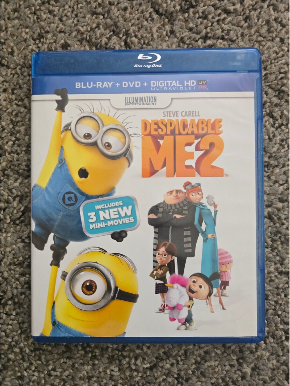 Despicable Me 2 Blu-ray + DVD
